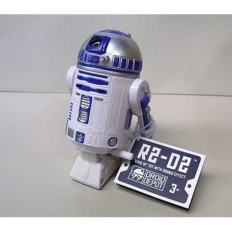 STAR WARS USAディズニーテーマパーク限定 R2-D2 WIND UP TOY WITH SOUND EFFECT