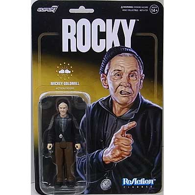 SUPER 7 REACTION FIGURES 3.75インチアクションフィギュア ROCKY WAVE 3 ROCKY I MICKEY GOLDMILL