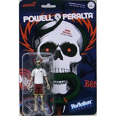 SUPER 7 REACTION FIGURES 3.75インチアクションフィギュア POWELL PERALTA WAVE 5 MIKE McGILL (Mt. TRASHMORE '85)