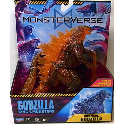 PLAYMATES GODZILLA: KING OF THE MONSTERS 6インチベーシックアクションフィギュア BURNING GODZILLA