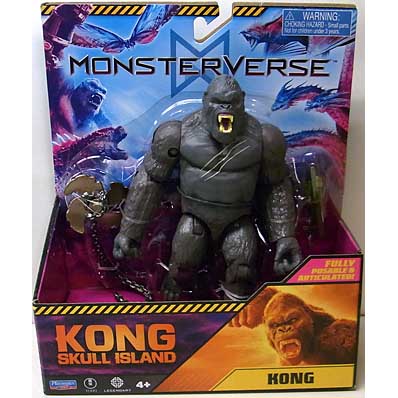 PLAYMATES KONG: SKULL ISLAND 6インチベーシックアクションフィギュア KONG