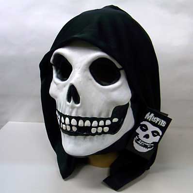 TRICK OR TREAT STUDIOS ラバーマスク MISFITS THE FIEND [BLACK HOOD]