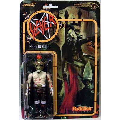 SUPER7 REACTION FIGURES 3.75インチアクションフィギュア SLAYER MINOTAUR (REIGN IN BLOOD)