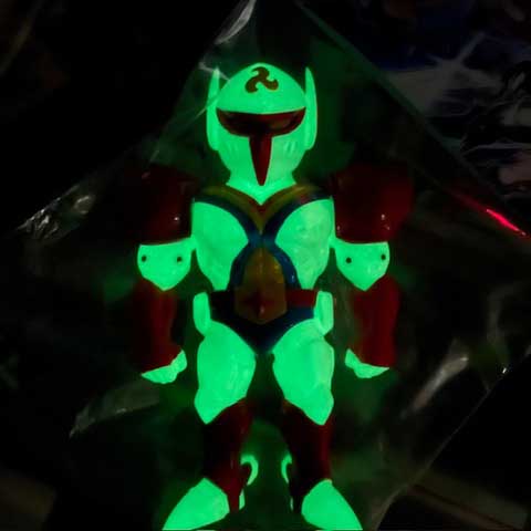 KAIJU ONE ソフビ テッカマン 蓄光成型版