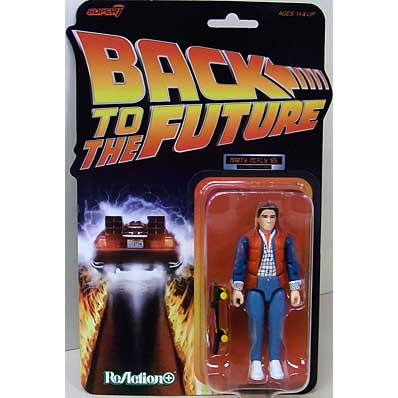SUPER7 REACTION+ 3.75インチアクションフィギュア BACK TO THE FUTURE WAVE 1 MARTY McFLY '85