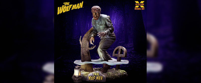 エクスプラス 1/8スケール ロン・チェイニー・ジュニア as 狼男 プラスチックモデルキット