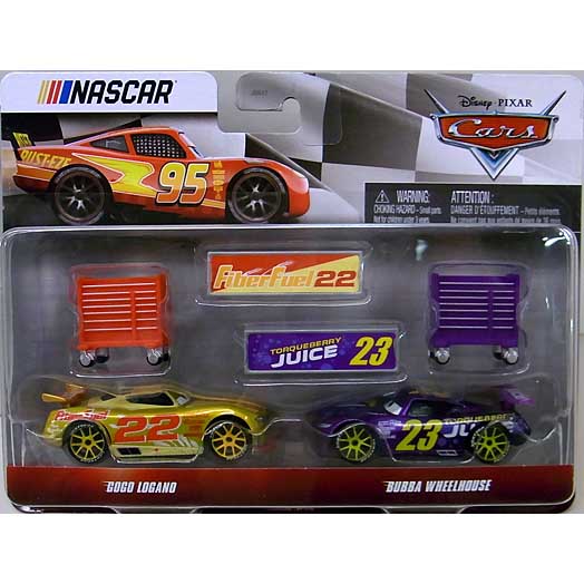 MATTEL CARS 2026 NASCAR 2PACK GOGO LOGANO & BUBBA WHEELHOUSE