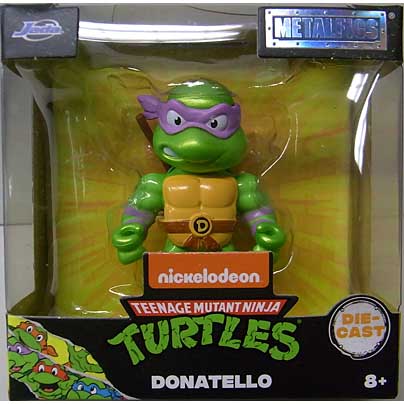 JADA TOYS METALSFIGS 2.5インチフィギュア TEENAGE MUTANT NINJA TURTLES DONATELLO KEYCHAIN