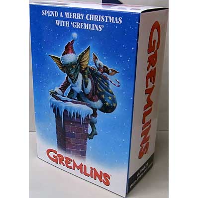 NECA GREMLINS 7インチスケールアクションフィギュア ULTIMATE SANTA STRIPE AND GIZMO