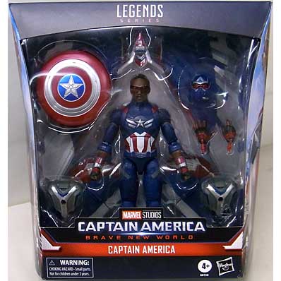 HASBRO MARVEL LEGENDS 映画版 CAPTAIN AMERICA: BRAVE NEW WORLD CAPTAIN AMERICA (G0158) 国内版