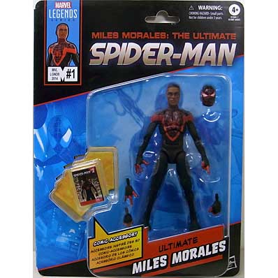 HASBRO MARVEL LEGENDS RETRO COLLECTION MILES MORALES: THE ULTIMATE SPIDER-MAN MILES MORALES (G1591) 国内版