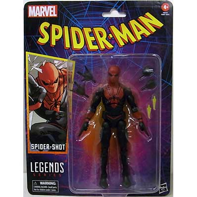 HASBRO MARVEL LEGENDS RETRO COLLECTION SPIDER-MAN SPIDER-SHOT (F9019) 国内版