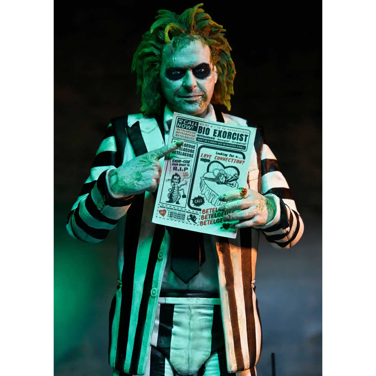 NECA ネカ　ビートルジュース 7インチフィギュア (2025年再販版) ビートルジュース/ ビートルジュース 7インチ アクション