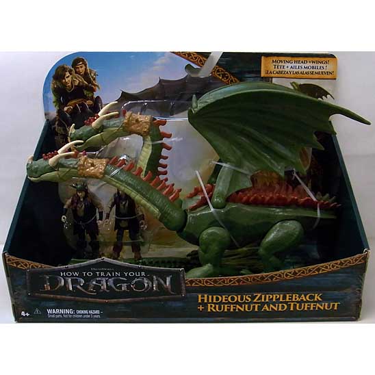 SPIN MASTER HOW TO TRAIN YOUR DRAGON (2025) DRAGON & VIKING ACTION FIGURE SET HIDEOUS ZIPPLEBACK & RUFFNUT AND TUFFNUT