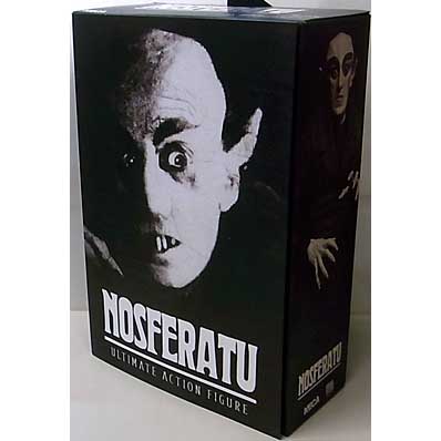 NECA NOSFERATU 7インチアクションフィギュア ULTIMATE COUNT ORLOK (BLACK AND WHITE)
