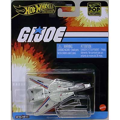 MATTEL HOT WHEELS 1/64スケール 2025 POP CULTURE G.I.JOE COMBAT JET SKYSTRIKER (GRUMMAN F-14 TOMCAT) (国内版)
