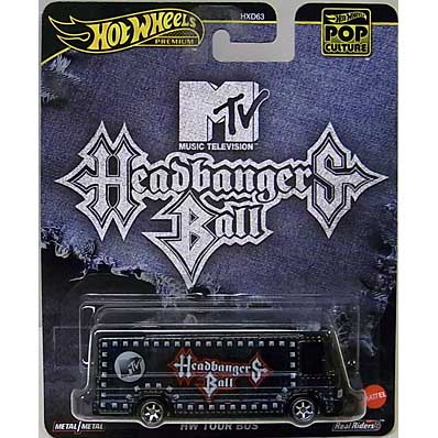 MATTEL HOT WHEELS 1/64スケール 2025 POP CULTURE MTV HEADBANGERS BALL HW TOUR BUS (国内版)