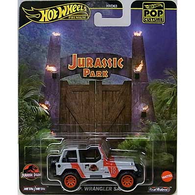 MATTEL HOT WHEELS 1/64スケール 2025 POP CULTURE JURASSIC PARK '92 JEEP WRANGLER SAHARA (国内版)