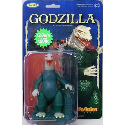 SUPER7 REACTION FIGURES 3.75インチアクションフィギュア TOHO GODZILLA MODEL KIT (GLOW)