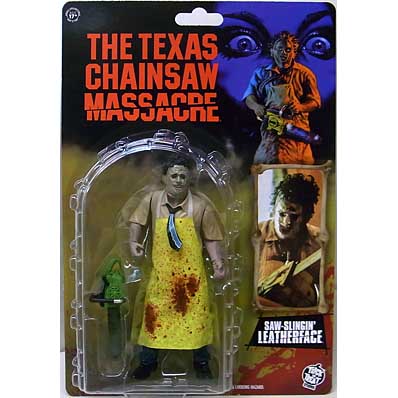 台紙傷み特価 TRICK OR TREAT STUDIOS THE TEXAS CHAINSAW MASSACRE (1974) 5インチフィギュア LEATHERFACE (KILLING MASK)