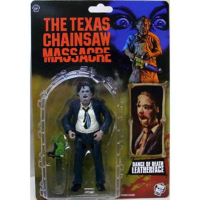 台紙傷み特価 TRICK OR TREAT STUDIOS THE TEXAS CHAINSAW MASSACRE (1974) 5インチフィギュア LEATHERFACE (PRETTY WOMAN)