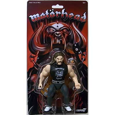 台紙傷み特価 SUPER7 VINTAGE FIGURES 5.5インチスケールアクションフィギュア MOTORHEAD WAVE 1 LEMMY