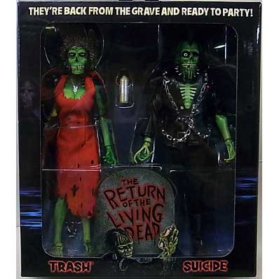 NECA THE RETURN OF THE LIVING DEAD 8インチドール TRASH & SUICIDE 2PACK