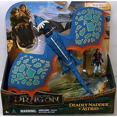 SPIN MASTER HOW TO TRAIN YOUR DRAGON (2025) DRAGON & VIKING ACTION FIGURE SET DEADLY NADDER & ASTRID