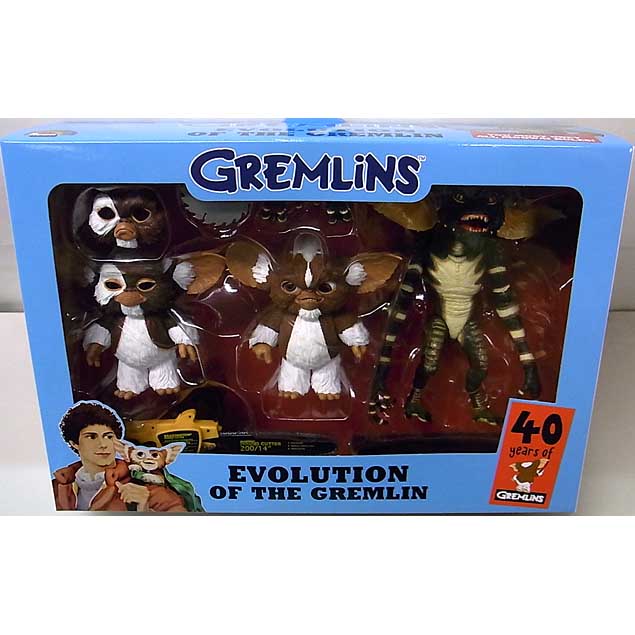 NECA GREMLINS 7インチスケールアクションフィギュア EVOLUTION OF THE GREMLIN 40TH ANNIVERSARY BOX SET