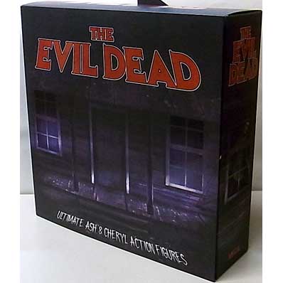 NECA EVIL DEAD 7インチアクションフィギュア ULTIMATE BLOODY ASH & CHERYL WILLIAMS 2PACK