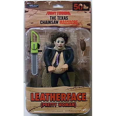 NECA TOONY TERRORS THE TEXAS CHAINSAW MASSACRE 50TH ANNIVERSARY PRETTY WOMAN LEATHERFACE