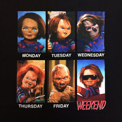 CHUCKY / チャッキー / WEEKEND / チャイルド・プレイ / CHILD'S PLAY 