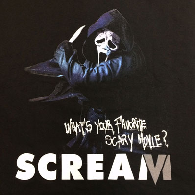 SCREAM / スクリーム / WHAT'S YOUR FAVORITE SCARY MOVIE? / GHOST FACE 