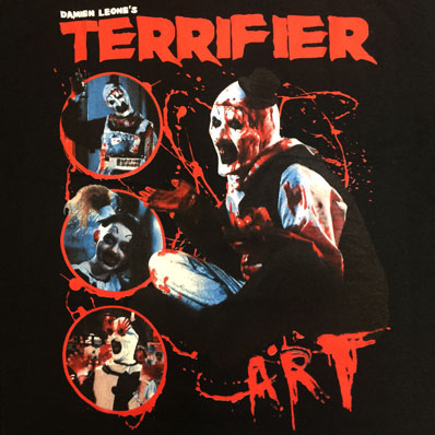 TERRIFIER 2 /ART THE CLOWN / テリファー 終わらない惨劇 / ART TEE  