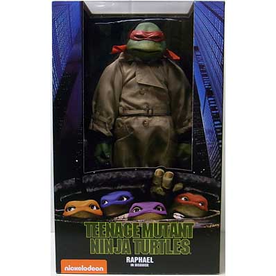 NECA TEENAGE MUTANT NINJA TURTLES [1990 MOVIE] 1/4スケールアクションフィギュア RAPHAEL IN DISGUISE