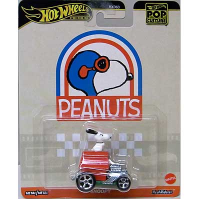 MATTEL HOT WHEELS 1/64スケール 2025 POP CULTURE PEANUTS SNOOPY (国内版)