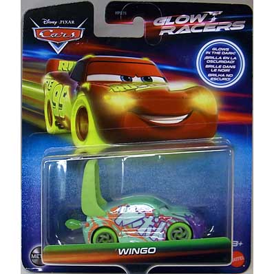 MATTEL CARS 2025 GLOW RACERS シングル WINGO