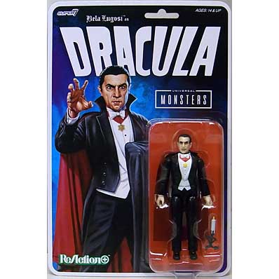 SUPER7 REACTION+ 3.75インチアクションフィギュア UNIVERSAL MONSTERS WAVE 1 DRACULA