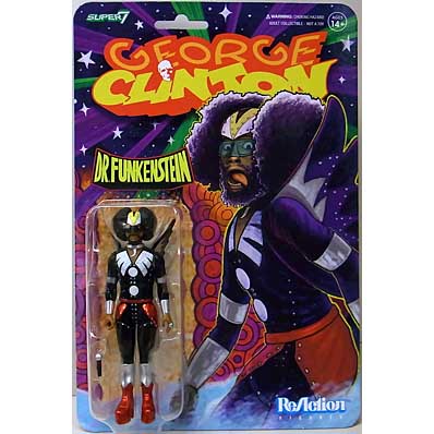 SUPER7 REACTION FIGURES 3.75インチアクションフィギュア GEORGE CLINTON WAVE 1 GEORGE CLINTON (Dr. FUNKENSTEIN)