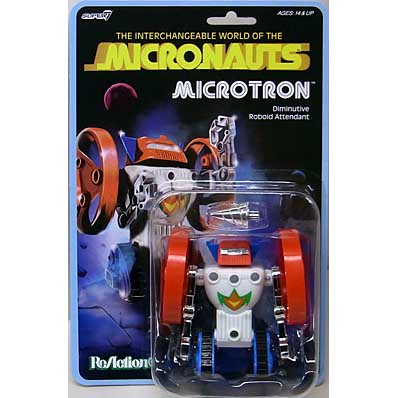 SUPER7 REACTION+ 3.75インチアクションフィギュア MICRONAUTS WAVE 2 MICROTRON