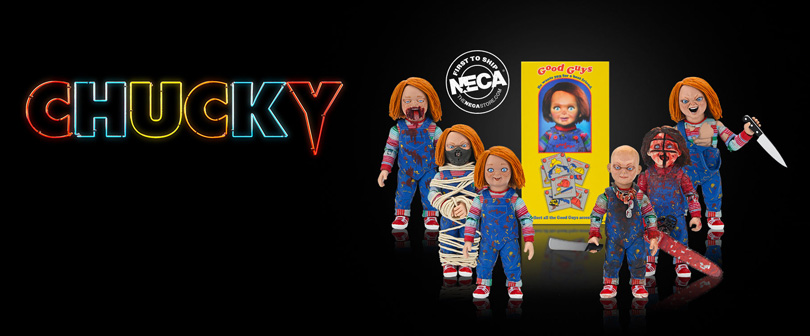 ネカ チャッキー 7インチスケールアクションフィギュア グッドガイ ブラインドボックス トレーディングフィギュア