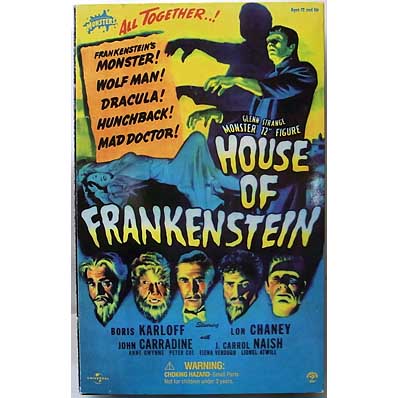 開封済み未使用品特価 SIDESHOW 12インチ HOUSE OF FRANKENSTEIN THE MONSTER : GLENN STRANGE