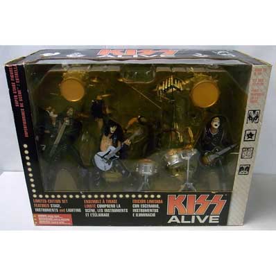 パッケージ傷み特価 McFARLANE TOYS KISS ALIVE SPECIAL BOX 国内版