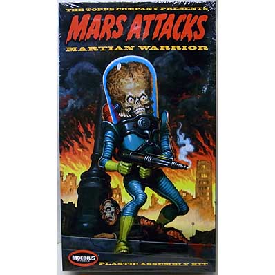メビウスモデル 1/8スケール マーズ・アタック！ マーシャンウォーリアー 組み立て式プラモデル