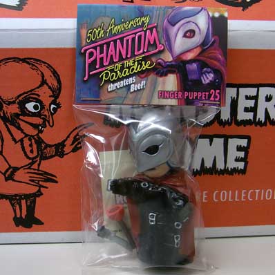 AMIGO TOYZ MONSTER HOME FINGER PUPPETS SIZE MONOCOLOR VINYL FIGURE SERIES 5 PHANTOM PARADISE [COLOR]