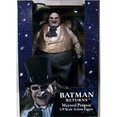 NECA BATMAN RETURNS 1/4スケールアクションフィギュア MAYORAL PENGUIN [DANNY DEVITO]
