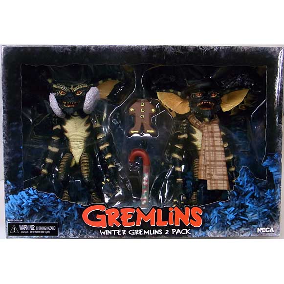 NECA GREMLINS 7インチスケールアクションフィギュア WINTER GREMLINS 2PACK SET 2