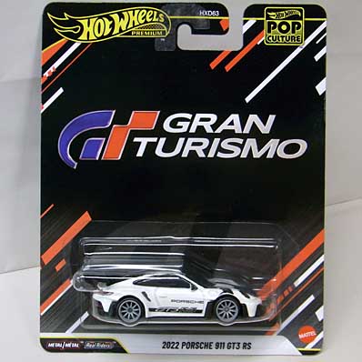 MATTEL HOT WHEELS 1/64スケール 2026 POP CULTURE GRAN TURISMO 2022 PORSCHE 911 GT3 RS (国内版)
